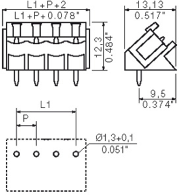 1605610000 Weidmüller PCB Connection Systems Image 2