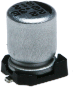Electrolytic capacitor, 220 µF, 35 V (DC), ±20 %, SMD, Ø 10 mm