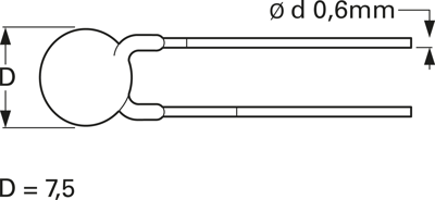 VY2102M29Y5UG6UL7 Vishay Ceramic Capacitors Image 2