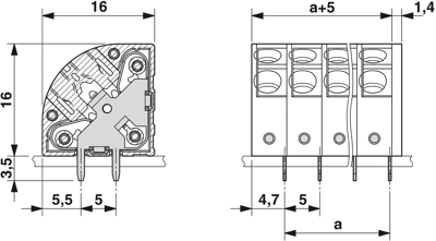 1725432 Phoenix Contact PCB Terminal Blocks Image 2