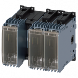 Switch-disconnector with fuse, 3 pole, 32 A, (W x H x D) 144.5 x 122 x 130.5 mm, DIN rail, 3KF1303-0MB11