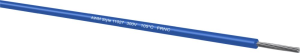 MPPE-switching strand, halogen free, UL-Style 11027, 0.34 mm², AWG 22/7, blue, outer Ø 1.2 mm