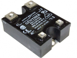 Solid state relay, 3-32 VDC, zero voltage switching, 24-280 VAC, 25 A, PCB mounting, 5710 5373 103