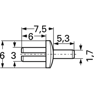 241-11319 HellermannTyton Rivets, Dowels