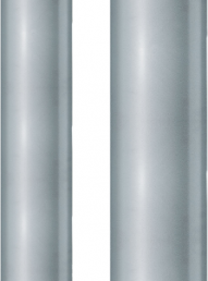 Protective hose, inside Ø 10.5 mm, outside Ø 14 mm, PVC, gray