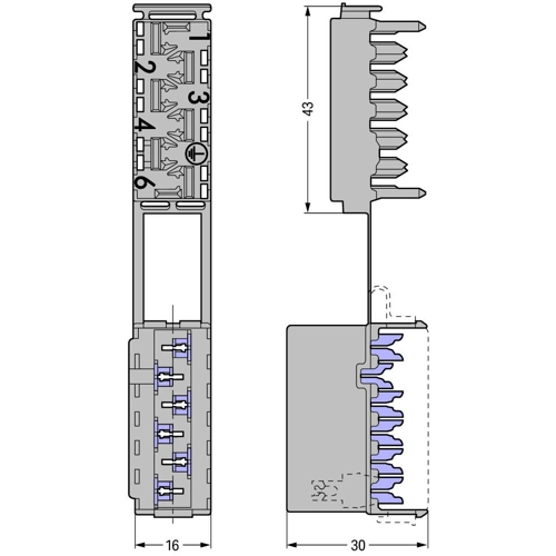 730-106 WAGO PCB Connection Systems Image 2
