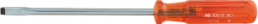 VDE screwdriver, 5.5 mm, slotted, BL 125 mm, L 230 mm, PB 5100.4-125