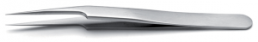 Precision tweezers, uninsulated, antimagnetic, stainless steel, 115 mm, 5A.SA.0