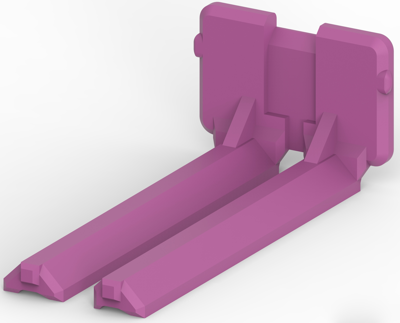 967633-1 AMP Accessories for PCB Connectors, Connector Systems Image 1