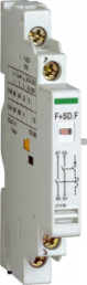 Auxiliary contact, 1 Form A (N/O) + 1 SD Form A (N/O) for circuit breaker Acti 9 P25M, 21118