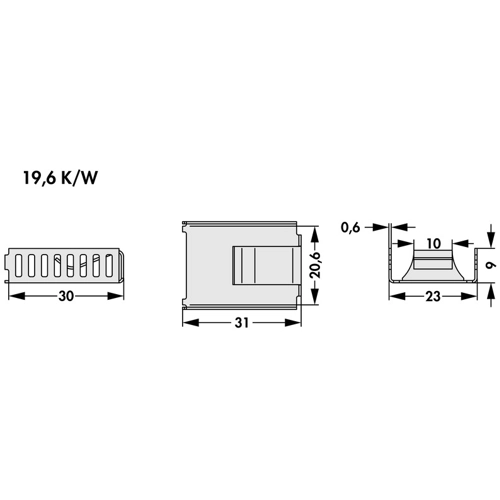 FK 272 MI 247 O Fischer Elektronik Heat Sinks Image 2