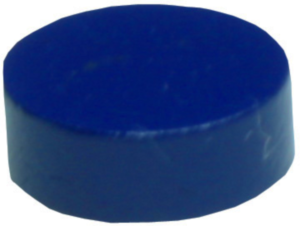 Round magnet, plastic-bonded, 11 mm, 4 mm, 140 °C