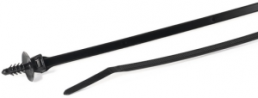Cable tie outside serrated, polyamide, (L x W) 203.2 x 5.08 mm, bundle-Ø 2 to 50 mm, black, UV resistant, -40 to 105 °C