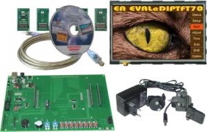 EA EVALEDIPTFT70 DISPLAY VISIONS Display Kits
