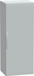 Control cabinet, (H x W x D) 1250 x 500 x 420 mm, IP65, polyester, light gray, NSYPLA1254G