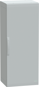 Control cabinet, (H x W x D) 1250 x 500 x 420 mm, IP65, polyester, light gray, NSYPLA1254G