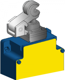 Switch, 2 pole, 1 Form A (N/O) + 1 Form B (N/C), roller lever, screw connection, IP66, XCKML121