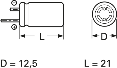 E-KR3071 Frolyt Electrolytic Capacitors Image 2