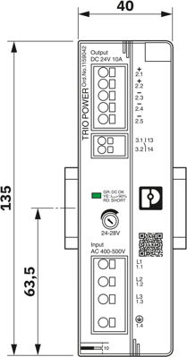 1159042 Phoenix Contact DIN Rail Power Supplies Image 2
