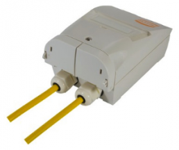 2 port-outletgehäuse, white, for Push-Pull connector, 09458451563