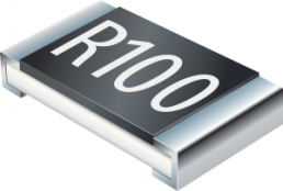 Resistor, thick film, SMD 0805 (2012), 100 mΩ, 0.25 W, ±5 %, CRM0805-JX-R100ELF