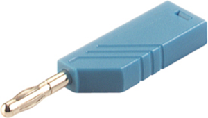 4 mm plug, screw connection, 0.5-1.5 mm², CAT O, blue, LAS N WS BL