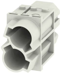 Socket contact insert, 2 pole, unequipped, crimp connection, with PE contact, 1429080000
