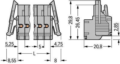 231-2110/037-000 WAGO PCB Connection Systems Image 2