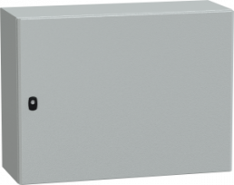 Spacial S3D plain door w/o mount.plate. H600xW800xD300.IP66 IK10 RAL7035.
