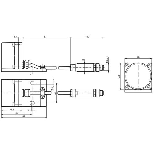 70166663-100002 PEPPERL+FUCHS Proximity Switches, Reed switches Image 2