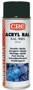CRC Acryl Protective varnish spray, 31063, jet black, glossy, RAL 9005g