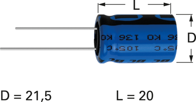 MAL213655102E3 Vishay Electrolytic Capacitors Image 2