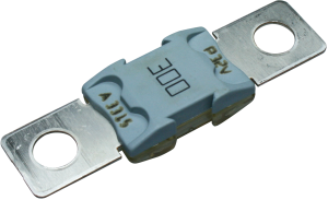 Screw lock, 300 A, 32 V, gray, (L x W x H) 67.3 x 18.8 x 10.4 mm, 153.5395.6301