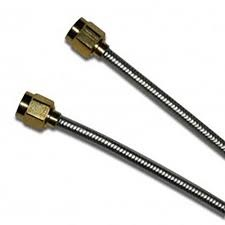 Coaxial Cable, SMA plug (straight) to SMA plug (straight), 50 Ω, 0.141" CONFORMABLE, 153 mm, 135103-R2-06.00