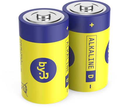 BYB-6-30A2010 by.B Round Cells, 9V Blocks Image 1