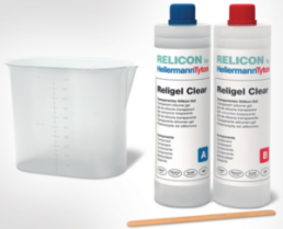 2-component silicone gel Religel Clear 1000 ml, RELICON 435-00754