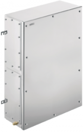 Stainless steel enclosure, (L x W x H) 150 x 508 x 762 mm, silver (RAL 7035), IP67, 1196500000