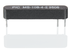Reed sensor, THT, 1 Form C (NO/NC), 5 W, 175 V (DC), 0.25 A, MS-108-4-2