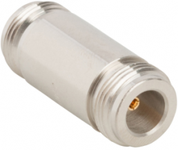 Coaxial adapter, 50 Ω, N socket to N socket, straight, 082-101-RFX