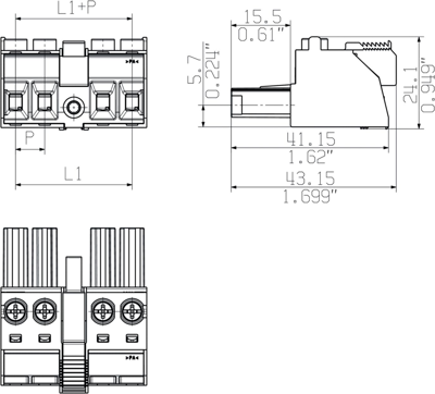 1542960000 Weidmüller PCB Connection Systems Image 2