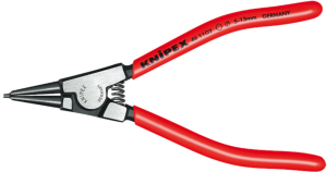 Circlip Pliers for grip rings on shafts plastic coated 140 mm