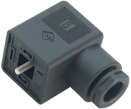 Valve connector, DIN shape A, 2 pole + PE, 250 V, 0.34-1.5 mm², 43 1704 000 03