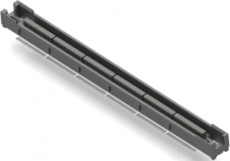 Socket header, 228 pole, pitch 0.64 mm, straight, black, 5767054-6