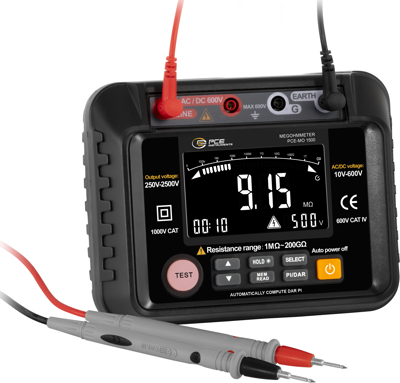 PCE-MO 1500 PCE Instruments VDE testers, Installation testers, Insulation testers Image 1
