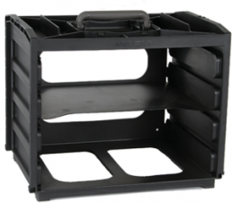 Support frame, black, (W x D) 376 x 265 mm, HANDYBOX 55 (LEER)