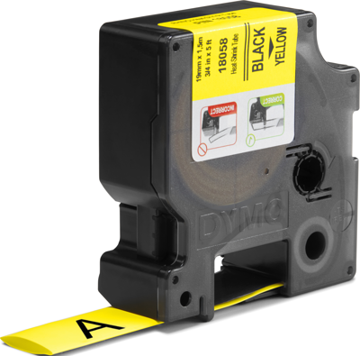 18058 DYMO Heat shrinkable tubing Marking Image 2