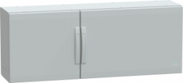 Control cabinet, (H x W x D) 500 x 1250 x 320 mm, IP65, polyester, light gray, NSYPLA5123G