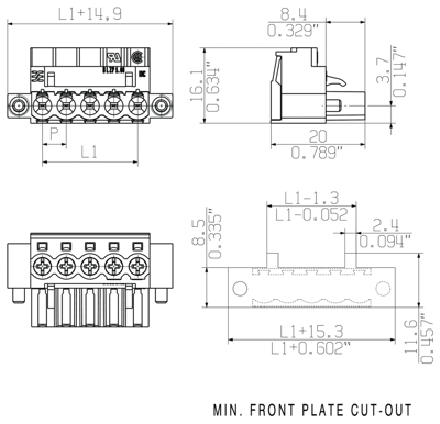 1283640000 Weidmüller PCB Connection Systems Image 3