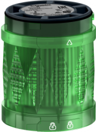 LED flashlight, green, 24 V AC/DC, IP65