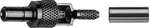 SMB plug 50 Ω, RG-188A/U, RG-174/U, KX-3B, RG-316/U, KX-22A, straight, 100024918